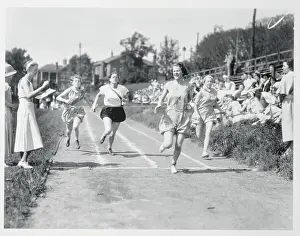 Margaret Rank at Finish Line