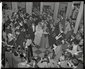 Margaret Truman and Associates Attending Ballroom Event