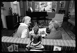 Margeret and Kenneth Landon at Home