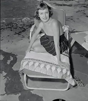 Margo Lee Relaxing Between Sets