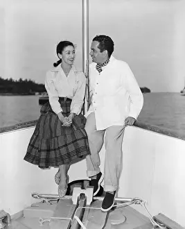 Margot Fonteyn Chatting with Roberto Arias