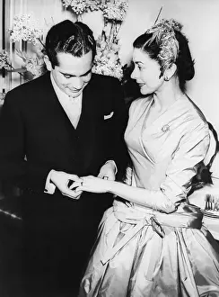 Diplomat Prints: Margot Fonteyn during wedding