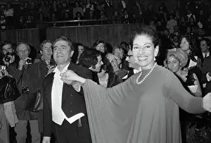 Maria Callas Receiving Ovation in London