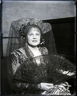 Dressed Prints: Maria Jeritza As Carmen