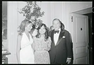 Maria Marcos Posing with Henry Ford II and Wife