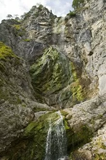 Mariafall waterfall, Oetschergraben nature reserve, near Mitterbach am Erlaufsee, Lower Austria, Austria, Europe