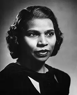 Scarf Prints: Marian Anderson Alone Headshoulders Scar