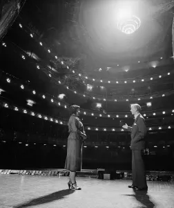 Contralto Prints: Marian Anderson With Rudolf Bing