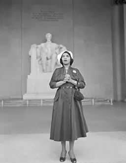 Contralto Prints: Marian Anderson Singing at the Lincoln Memorial
