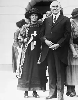 Radioactivity Prints: Marie Curie and President Warren G. Harding