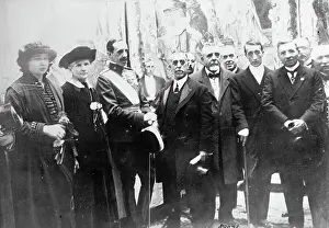 Madrid Prints: Marie Curie In Spain With King Alfonso