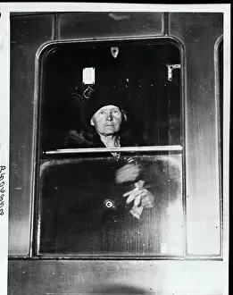 Marie Curie On Her Way to Michigan