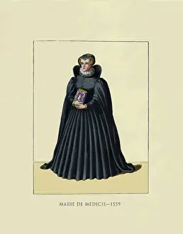 Fashon Prints: Marie de Medicis 1559