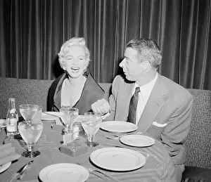 Marilyn and Joe Dimaggio