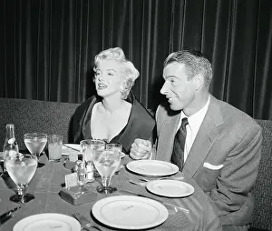 Marilyn and Joe Dimaggio