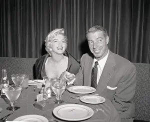 Dining Prints: Marilyn and Joe DiMaggio