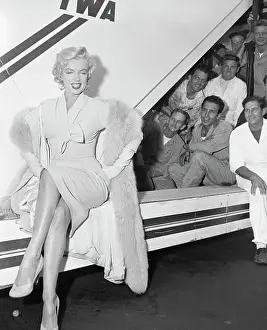 Ground Crew Prints: Marilyn Monroe in Airport