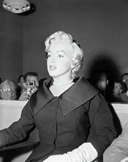 Testimony Prints: Marilyn Monroe Appears in Superior Court