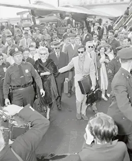 Marilyn Monroe Arriving at Airport