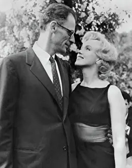 Marilyn Monroe and Arthur Miller