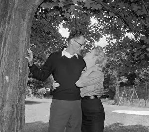 Marilyn Monroe and Arthur Miller