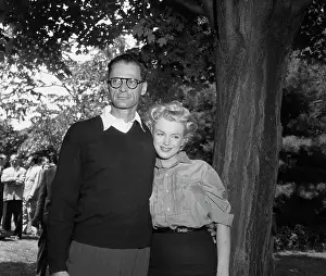 Marilyn Monroe and Arthur Miller