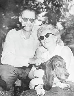 Fiancee Prints: Marilyn Monroe, Arthur Miller, and Hugo
