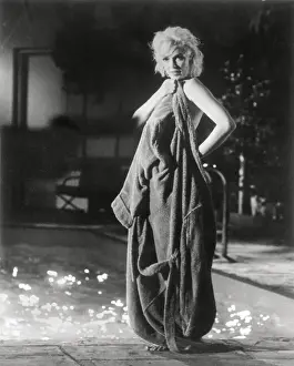 Marilyn Monroe in Bathrobe