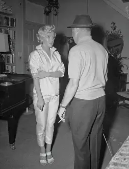 Marilyn Monroe and Billy Wilder