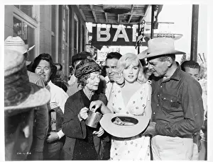 Marilyn Monroe And Clark Gable In The Misfits