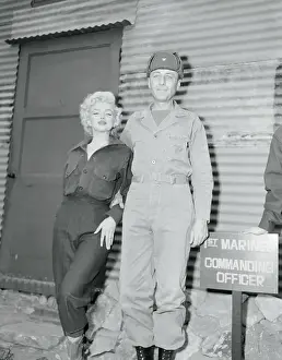 Marilyn Monroe and Colonel William K. Jones