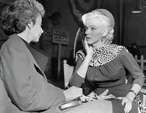 Hands On Face Prints: Marilyn Monroe with Her Drama Coach
