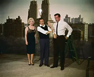 Marilyn Monroe, Gene Kelly, and Yves Montand