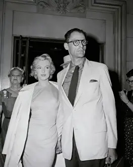 Marilyn Monroe And Husband Arthur Miller