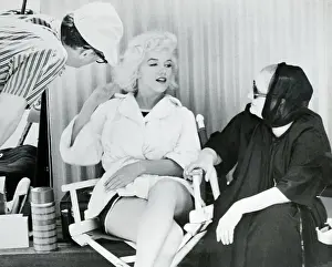 Marilyn Monroe with Husband and Dialogue Coach