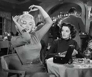 Human Hair Prints: Marilyn Monroe and Jane Russell