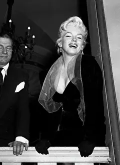 Marilyn Monroe and Laurence Olivier