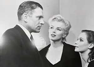 Marilyn Monroe, Laurence Olivier and Susan Strasberg