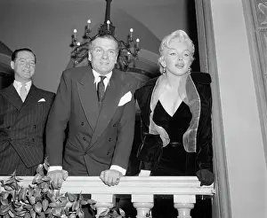 Marilyn Monroe and Lawrence Olivier