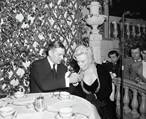 Marilyn Monroe and Lawrence Olivier