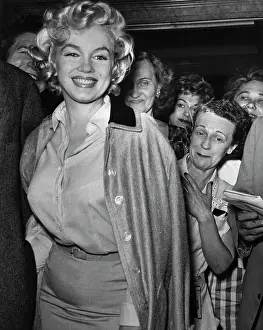 Marilyn Monroe Leaving Hospital