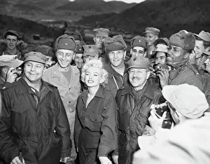 Jones Prints: Marilyn Monroe with the Marines