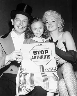 Arthritis Prints: Marilyn Monroe and Milton Berle with Arthritis Poster Girl
