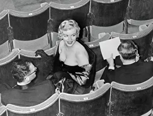 Marilyn Monroe at Premiere of Husband's Play