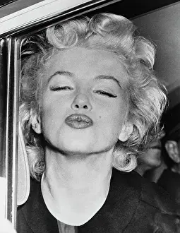 Marilyn Monroe Puckering Lips