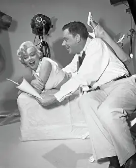 The Seven Year Itch 1955 Movie Prints: Marilyn Monroe Relaxing