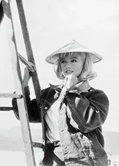 Marilyn Monroe on the Set of The Misfits