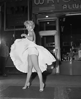 Happiness Prints: Marilyn Monroe on Subway Grate
