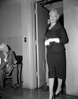 Marilyn Monroe Walking into Court
