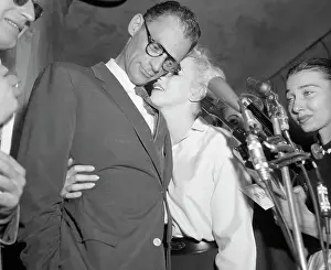 Whispering Prints: Marilyn Monroe Whispering to Arthur Miller